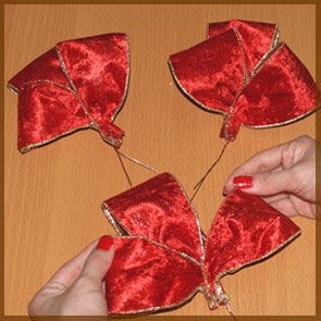 Home Decor and Handicraft: Ribbons Fanned Out